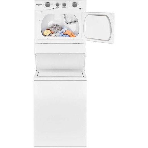 Stacked Washer/Dryer Gas Laundry Center