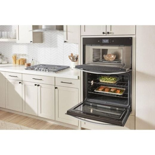 5.0 Cu. Ft. Wall Oven Microwave Combo w/Air Fry - Stainless