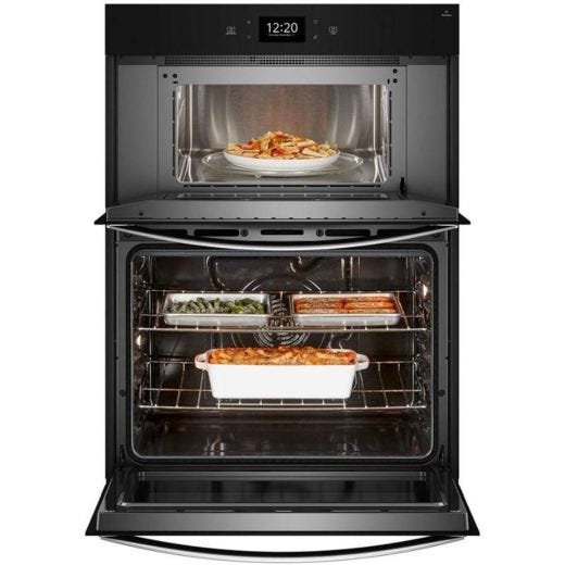 5.0 Cu. Ft. Wall Oven Microwave Combo w/Air Fry - Stainless