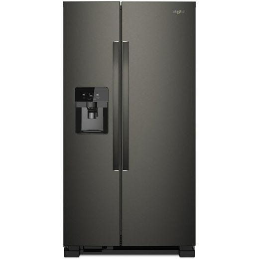 36" 24.5cf Side-by-Side Freestanding Refrigerator