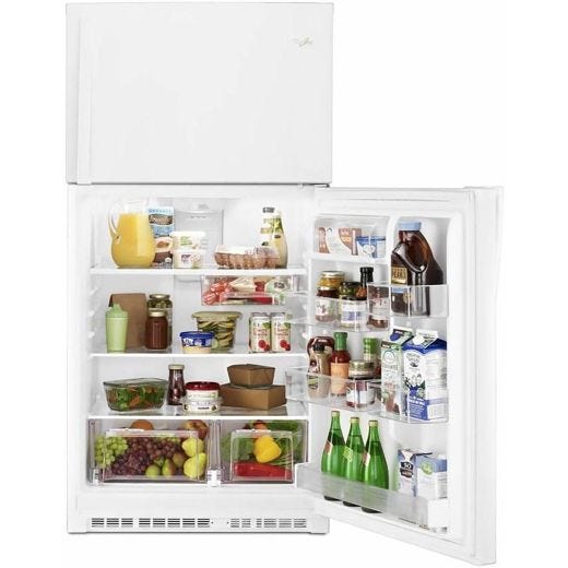 33" 21.3cf Freestanding Top Freezer Refrigerator