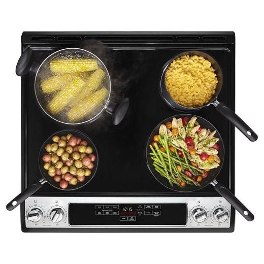 30in Slide-In Electric Range