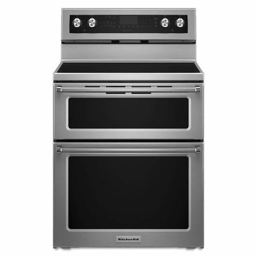 30" 5 Burner Electric Double Oven Convection Range