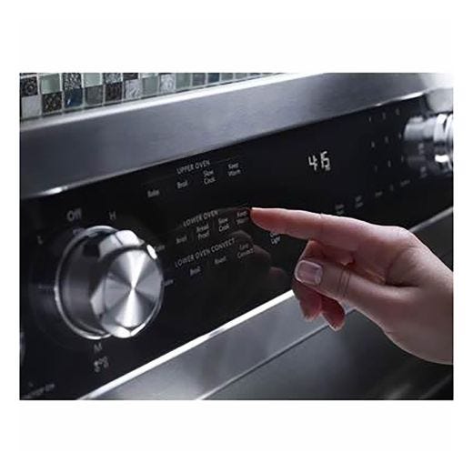30" 5 Burner Electric Double Oven Convection Range