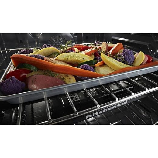 30" 6.4cf True Convection Slide-In Electric Range