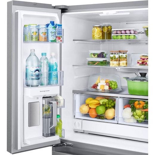 Réfrigérateur 3 portes 32 po 24,5 pi à centre de boissons