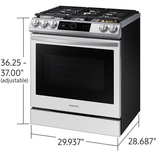 30" Slide-in Gas Range with Air Fry Technology