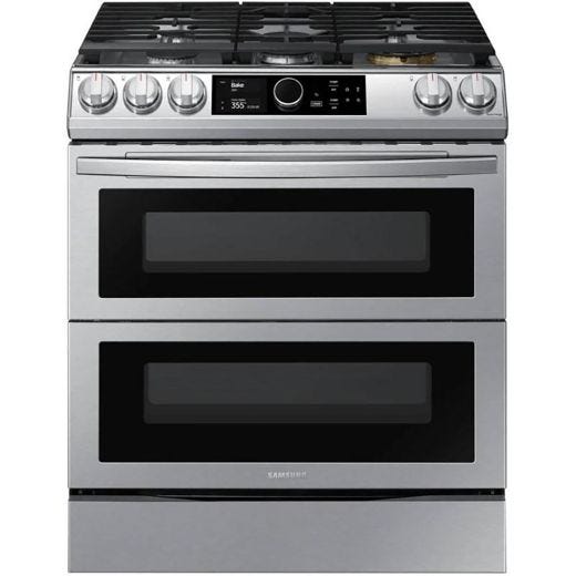 30" Slide-In Dual Fuel Range w/ Wi-Fi Connectivity