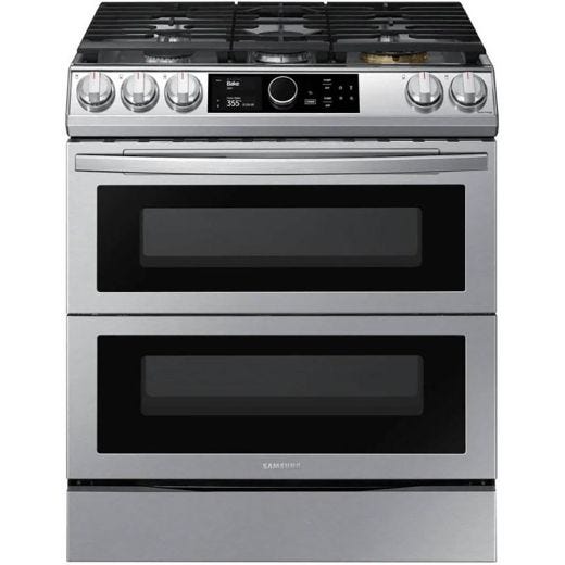 30" Slide-In Dual Fuel Range w/ Wi-Fi Connectivity