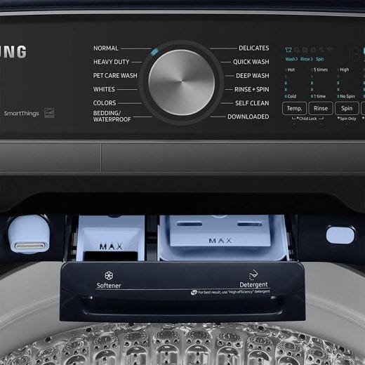 5.4 cu.ft. Top Load Washer with pet Care Solution