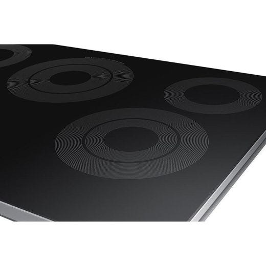 30" 5-Element Smart Electric Cooktop Knob Controls
