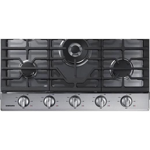 30" 5-Burner Gas Cooktop with 19K BTU Dual Power Burner
