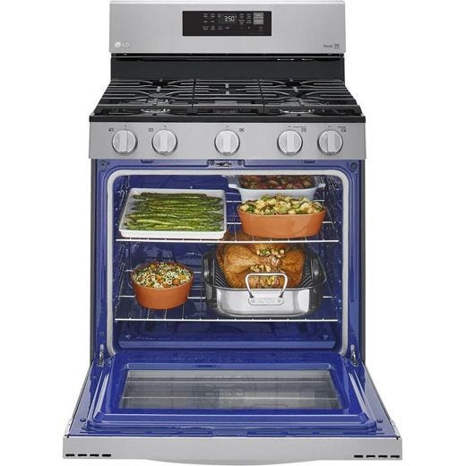30" Freestanding Gas Range with Convection Technology