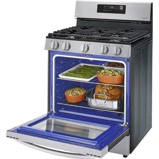 30" Freestanding Gas Range with Convection Technology