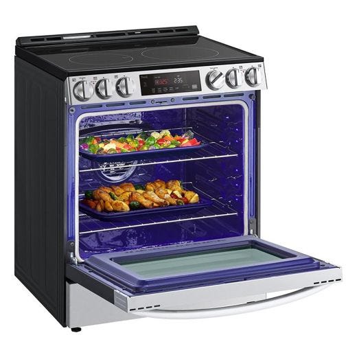 30" Slide-in Electric Range with Air Fry Technology
