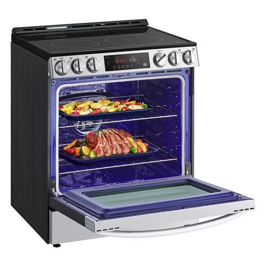 30" Slide-in Electric Range with Air Fry Technology