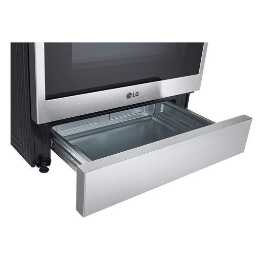 6.3 cu ft. Smart Electric Slide-in Range - Stainless Steel