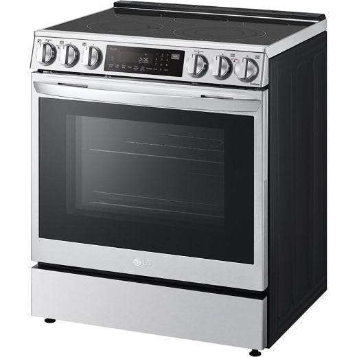 6.3 cu ft. Smart Electric Slide-in Range - Stainless Steel