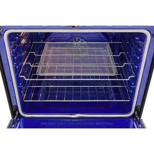 6.3 cu ft. Smart Gas Slide-in Range - Black Stainless Steel