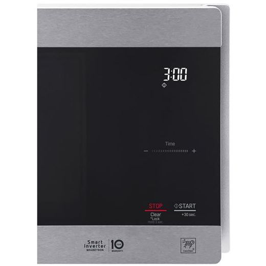0.9 Cu. Ft. Microwave with Smart Inverter- Stainless Steel