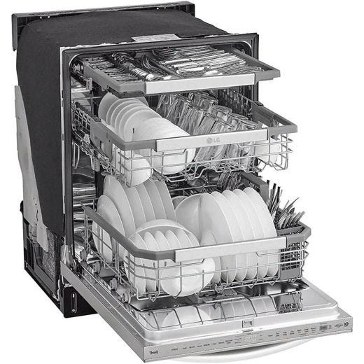 24" 42dBA Dishwasher with Stainless Steel Tub