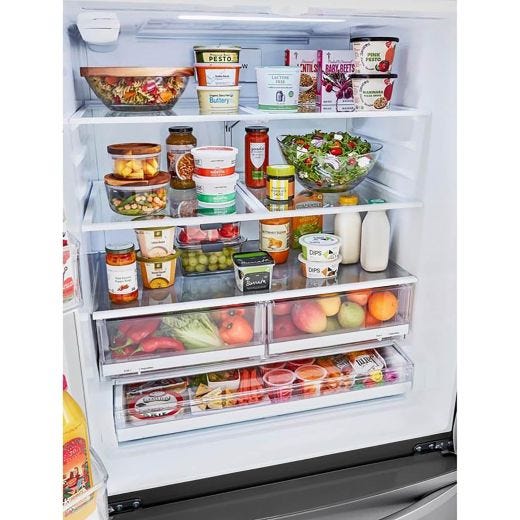 36" 29 cu.ft. 3-Door Refrigerator with Multi-Air Flow™