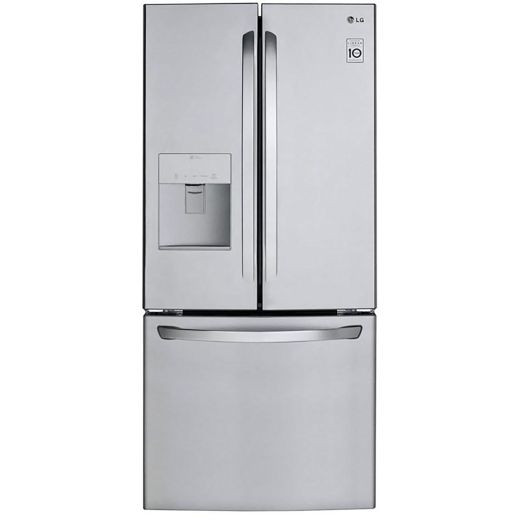 30" 21.8 cu.ft. 3-Door Refrigerator with External Water