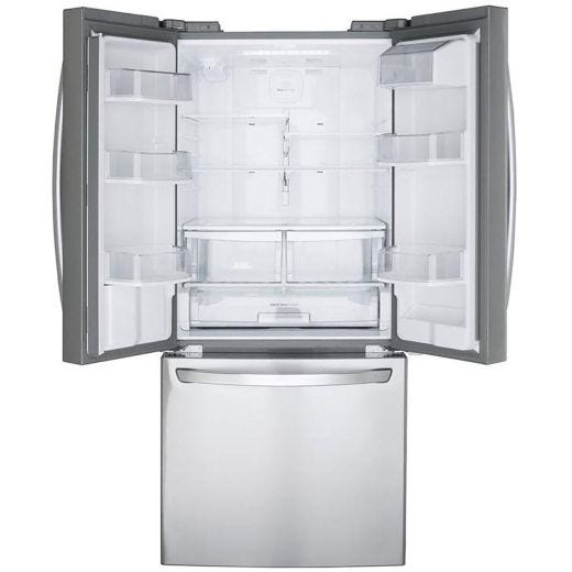 30" 21.8 cu.ft. 3-Door Refrigerator with External Water