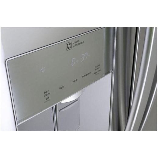 30" 21.8 cu.ft. 3-Door Refrigerator with External Water
