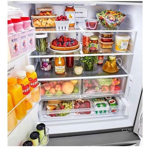 36" 25.5 cu.ft. Counter Depth French Door Refrigerator