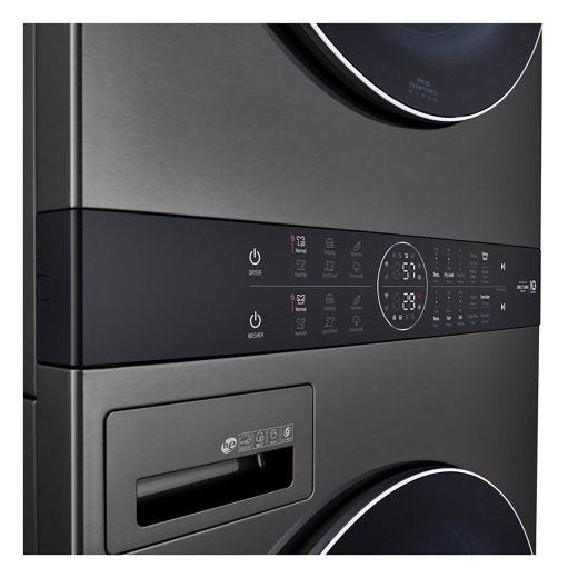 LG WashTower 5.2-cu ft Washer and 7.4-cu ft Gas Dryer