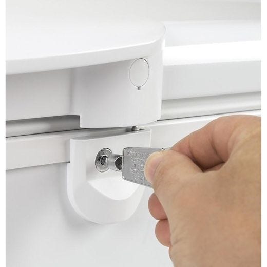 21.7 Cu. Ft. Chest Freezer in White