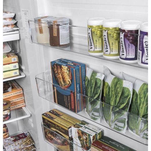 14.1 cu. Ft. Frost-Free Upright Freezer in White