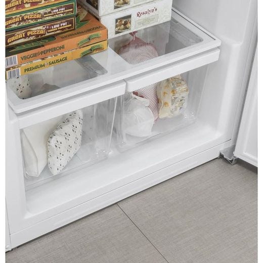 21.3 cu. Ft. Frost Free Upright Freezer in White