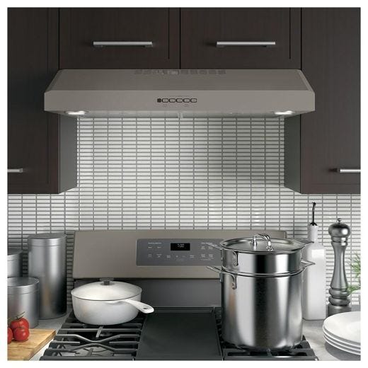 30" Under Cabinet Range Hood with 4 Speeds