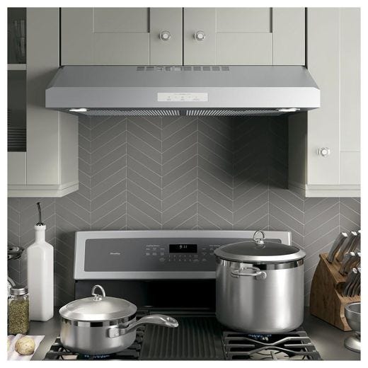 30" Under Cabinet Range Hood with 4 Speeds