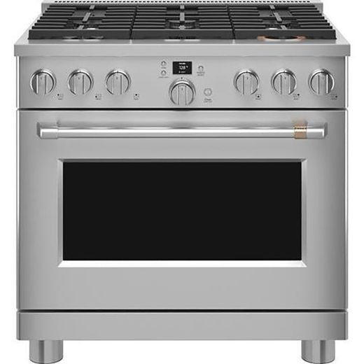 36" Smart Dual-Fuel Commercial-Style Range