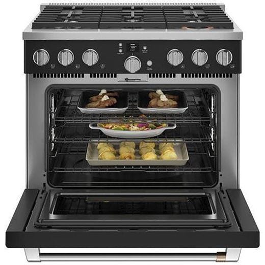 36" Smart Dual-Fuel Commercial-Style Range