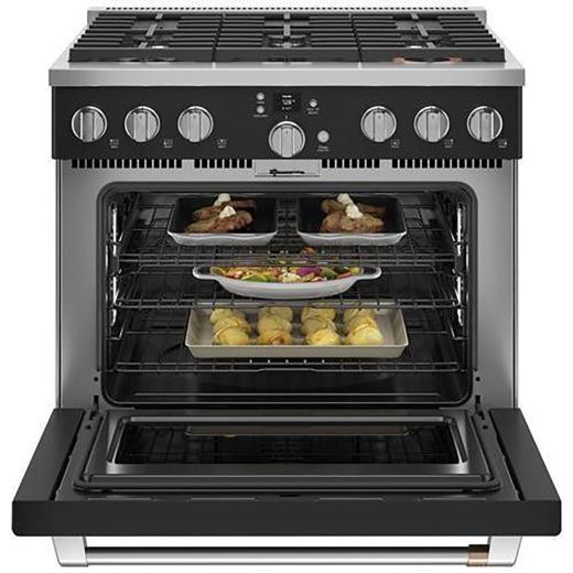 36" Smart Dual-Fuel Commercial-Style Range
