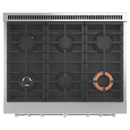 36" Smart Dual-Fuel Commercial-Style Range