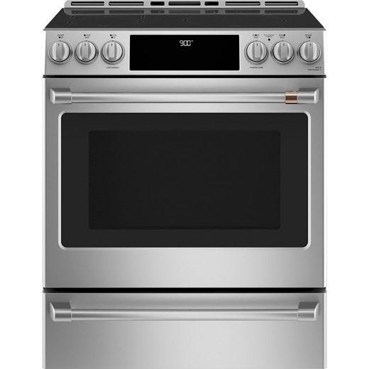 30" Slide-in Induction Range with Warming Drawer