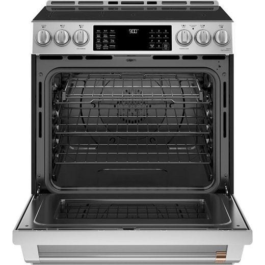 30" Slide-in Induction Range with Warming Drawer
