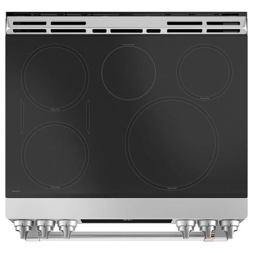 30" Slide-in Induction Range with Warming Drawer