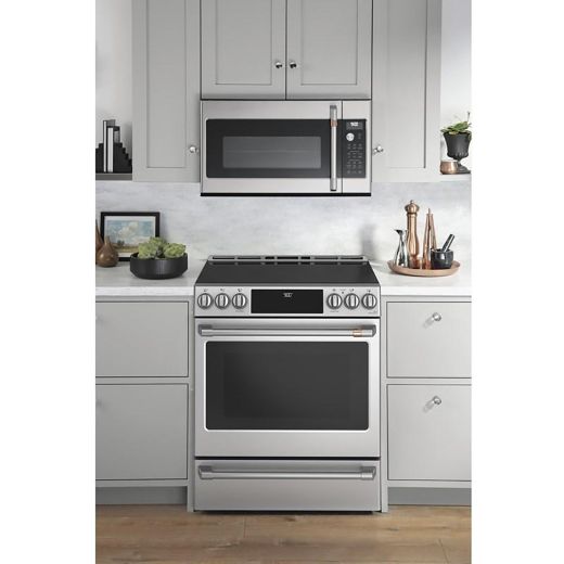 30" Slide-in Induction Range with Warming Drawer