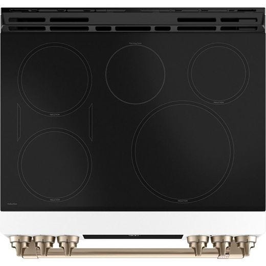 30" Slide-in Induction Range with Warming Drawer