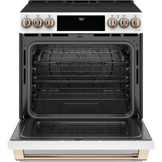 30" Slide-in Induction Range with Warming Drawer