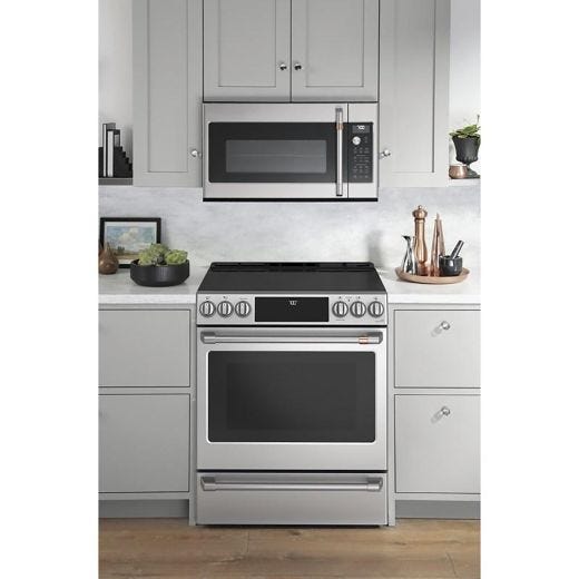 30" Slide-in Electric Range with Warming Drawer