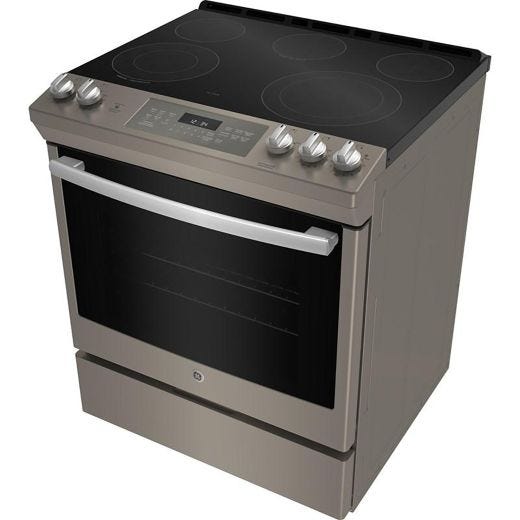 30" Electric Range with Self-cleaning oven & steam clean