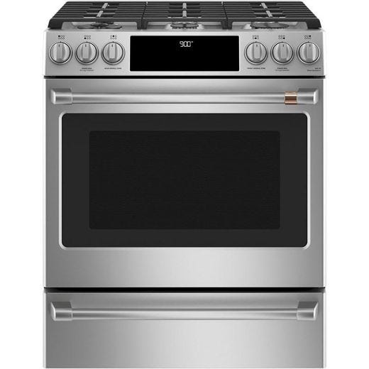 30" Slide-in Dual-Fuel Range with Convection Technology