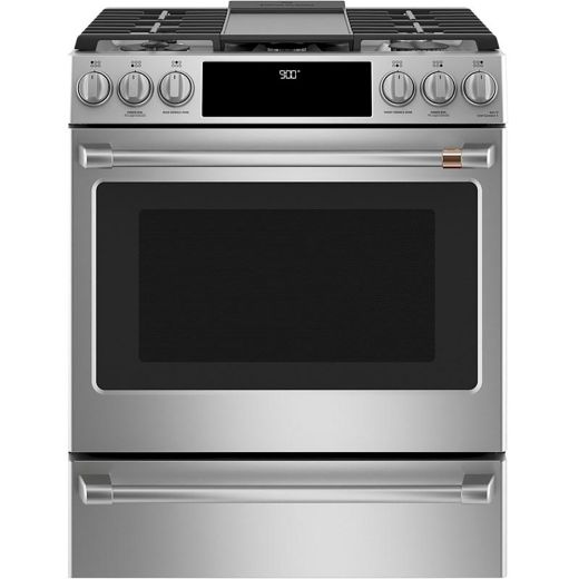 30" Slide-in Dual-Fuel Range with Convection Technology